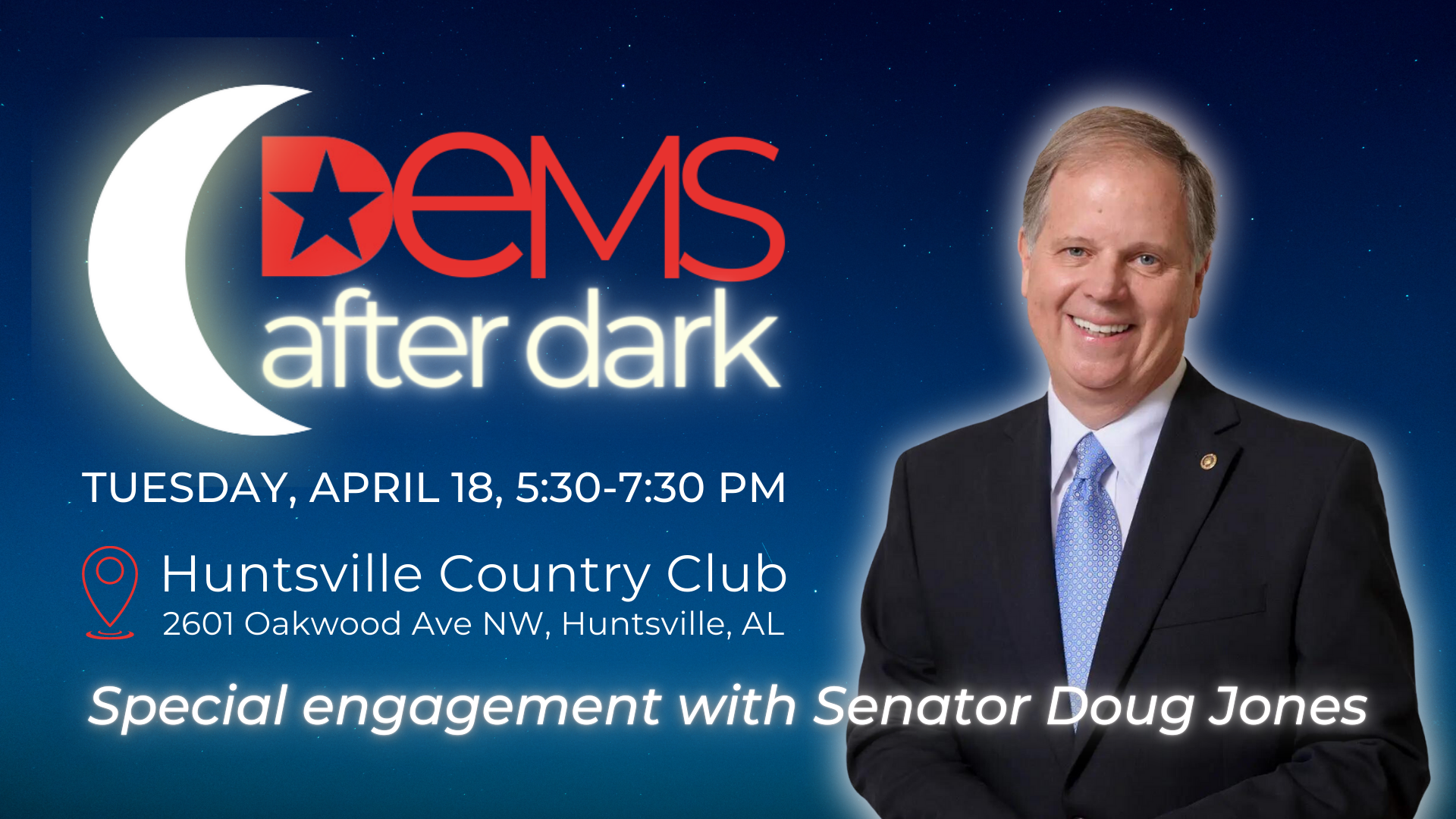 Dems After Dark: A Special Engagement With Senator Doug Jones